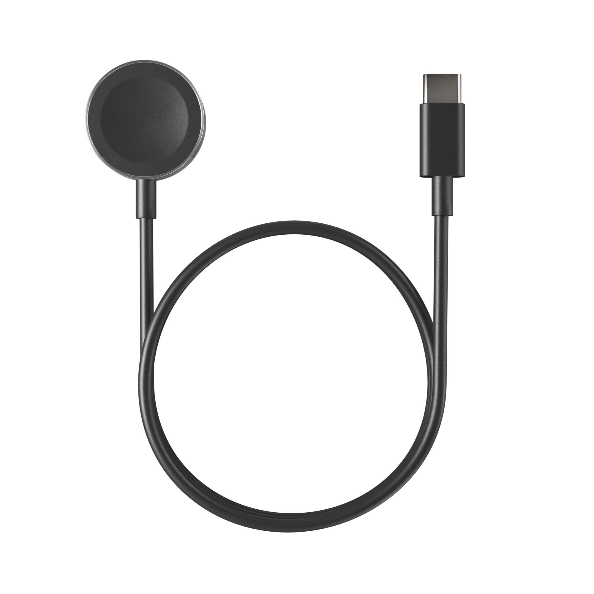 Extra Android horlogekabel (magnetisch) - 1m | zwart
