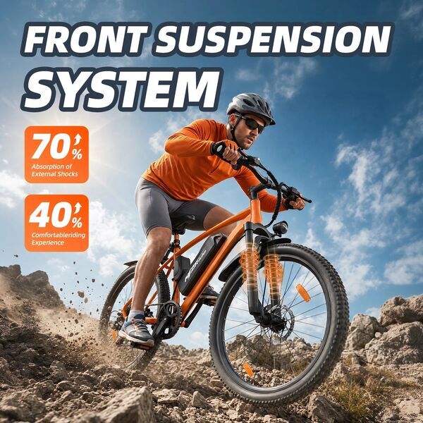 MAIRIDE Q7-26 | orange | 26" | unisize | < 500 km, image 3 of 5