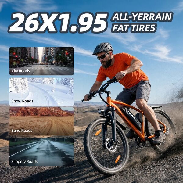 MAIRIDE Q7-26 | orange | 26" | unisize | < 500 km, image 4 of 5