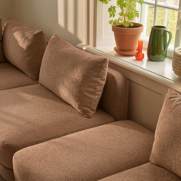 Maison corner module Bouclé-fabric Time Blush | brown, image 4 of 4