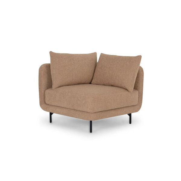 Maison hoekmodule Bouclé-stof Time Blush | bruin, image 1 of 5