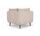 Maison modulo angolare Danny Cream | marrone, thumbnail 1 of 4