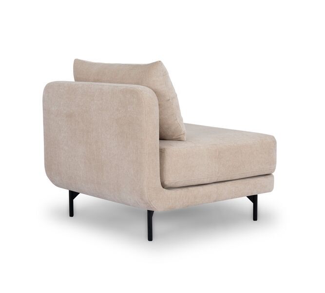 Maison modulo angolare Danny Cream | marrone, image 3 of 4