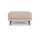 Maison Fußhocker XL Danny Cream | braun, thumbnail 1 of 3