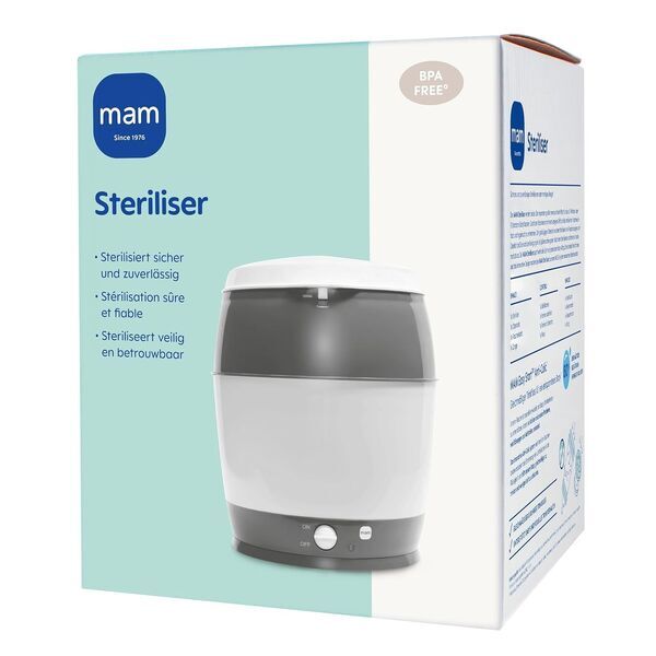 MAM elektrischer Dampfsterilisator pour Babyflaschen | gris 2