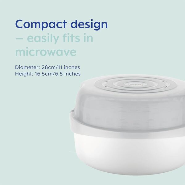 Mam Mikrowellen-Dampfsterilisator | grey 2