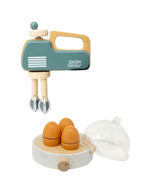 Mamamemo Küchenholzspielzeug 2er Set | multicolored 1
