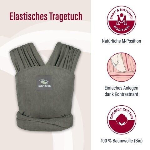 Manduca Sling Tragetuch | grün 2