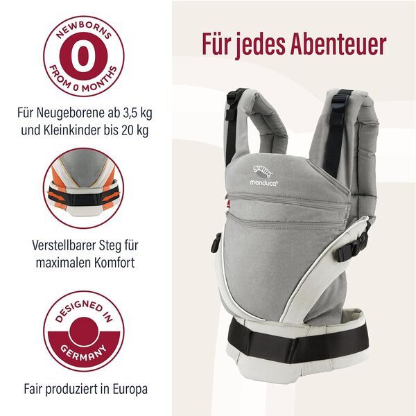 Manduca XT Babytrage | white 3