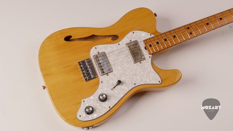Marchis Telecaster Thinline HH c. 1974-1975 | Natural, image 2 of 5