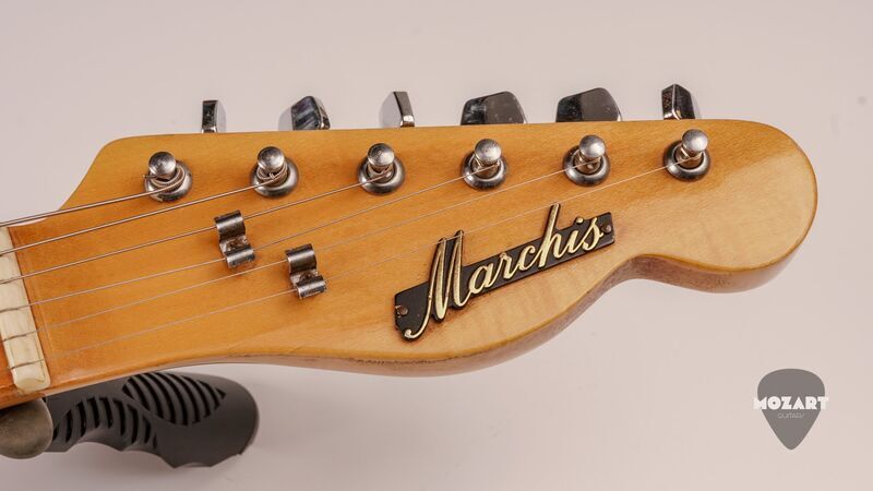 Marchis Telecaster Thinline HH c. 1974-1975 | Natural, image 4 of 5