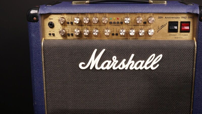 Marshall 30th anniversary 1962–1992 – Model 6100 Combo 1x12 + 1x12 cabinet | Original, image 2 of 5
