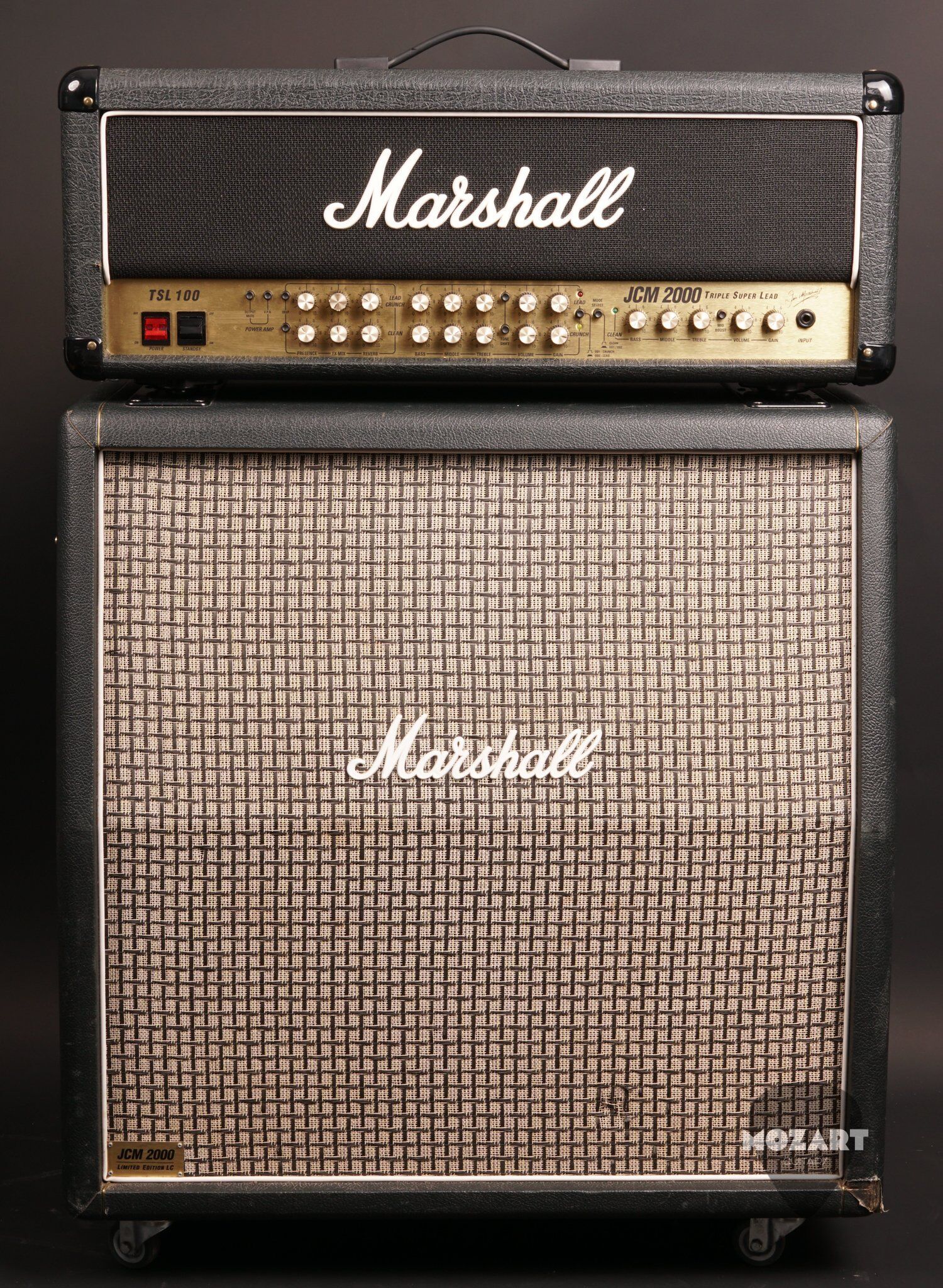 Marshall JCM 2000 TSL100 + Marshall 412 JCM 2000 1960A | zwart