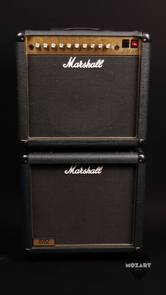 Marshall JCM 900 Model 4501 Combo + Marshall 1912 1x12 шкаф | черно, image 1 of 5