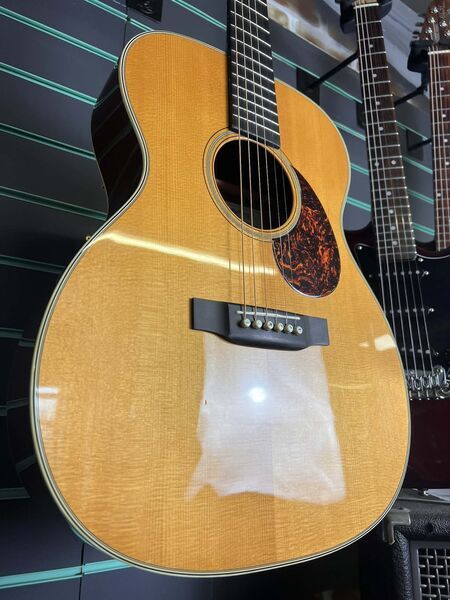 Martin OM Davy Graham Custom Edition (UK) Gloss Natural 2007 Acoustic Guitar | Gloss Natural, image 3 of 5
