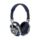 Master & Dynamic MH40 Wireless | Silver Metal | Navy Coated Canvas, thumbnail 1 of 3
