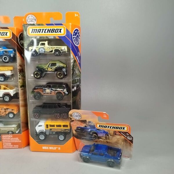 Matchbox Bundle MBX Wild & Rescue Set von 17 Autose | mehrfarbig, image 2 of 3