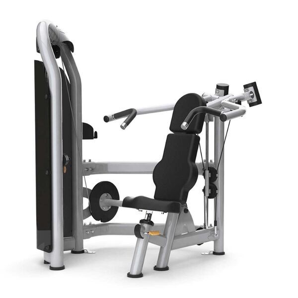 Matrix Aura Series G3 Converging Shoulder Press | plata/negro, image 1 of 3