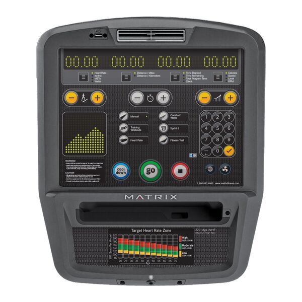 Matrix E5X Suspension Elliptical | črna/srebrna 2