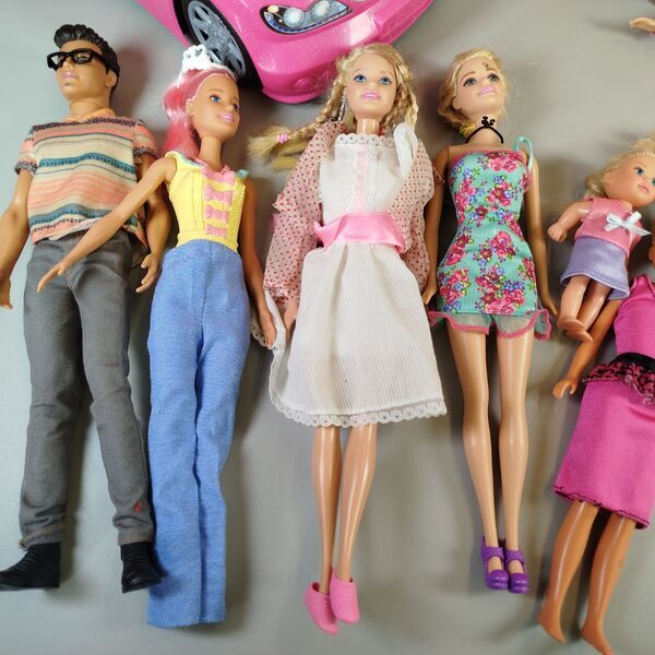 Mattel Barbie Konvolut - Puppen, Kleidung & Accessoires | mehrfarbig 5