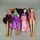 Mattel Bundle Disney Barbie Mulan Esmeralda Shank Yesss 4x Modepuppene | mehrfarbig, thumbnail 1 of 3