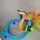 Mattel Looping & Booster Racing Track | multicoloured, thumbnail 2 of 4