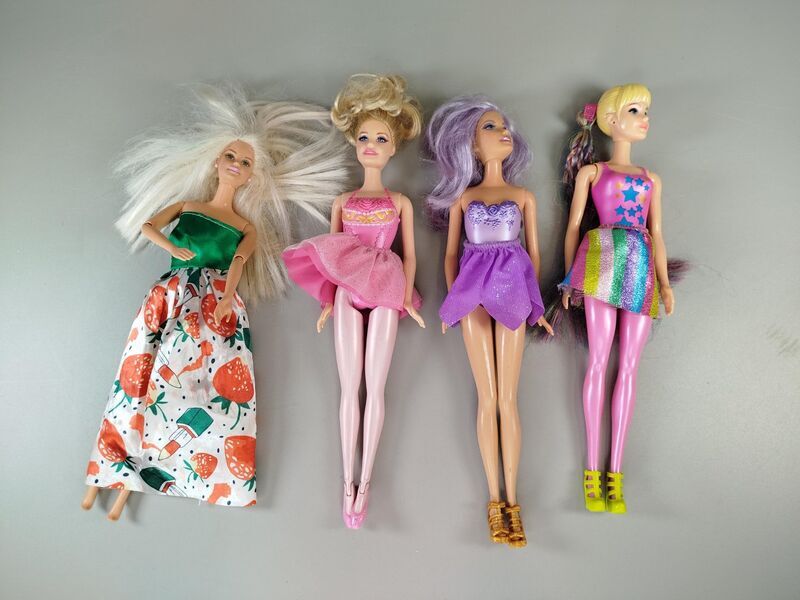 Mattel Modepuppen mit Accessoires | 4er Set | multicolored 1