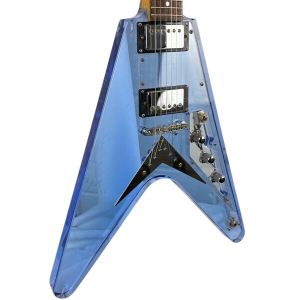 Mavis Flying V Acryl - Blue | blue, image 1 of 4