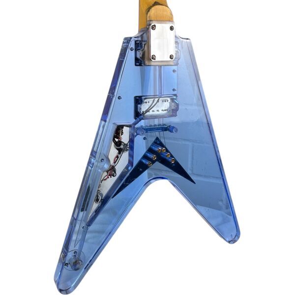 Mavis Flying V Acryl - Blue | blue, image 4 of 4
