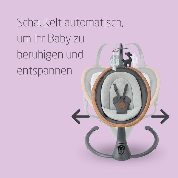 Maxi-Cosi Cassia Babywippe | grau/schwarz 2
