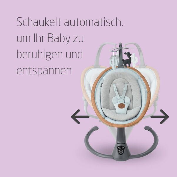 Maxi-Cosi Cassia Babywippe | grau/blau/braun 3