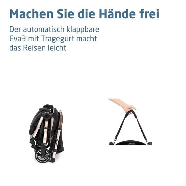 Maxi-Cosi Eva3 Kinderwagen | sort 3