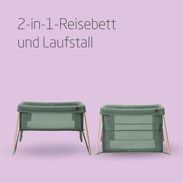 Maxi-Cosi Iris 2-in-1 Reisebett | grün 2