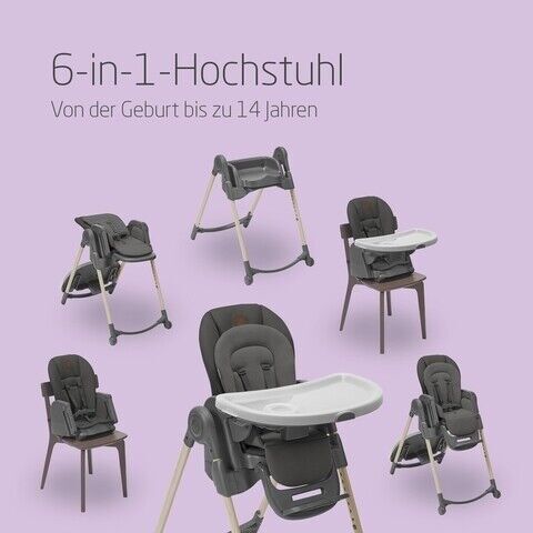 Maxi-Cosi Minla Hochstuhl | dunkelgrau 3
