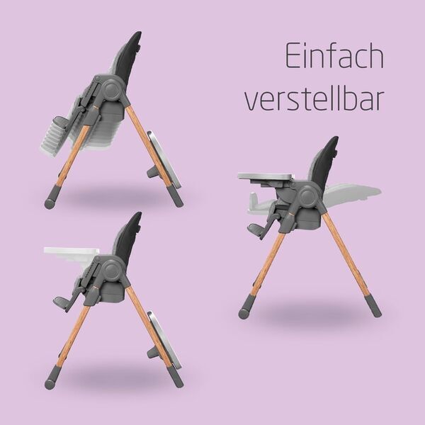 Maxi-Cosi Minla Kinderhochstuhl | grey | essential graphite 2