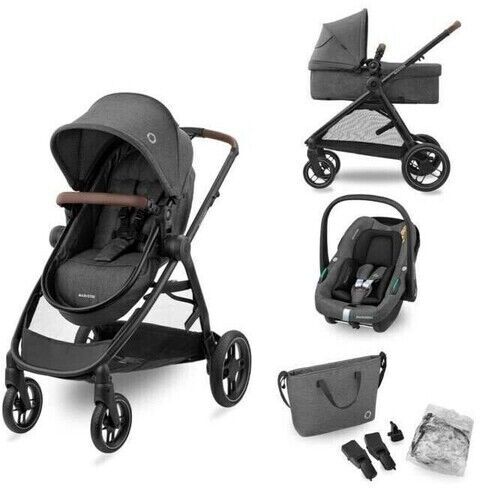 Maxi-Cosi Zelia S Trio Kombikinderwagen | grau 1