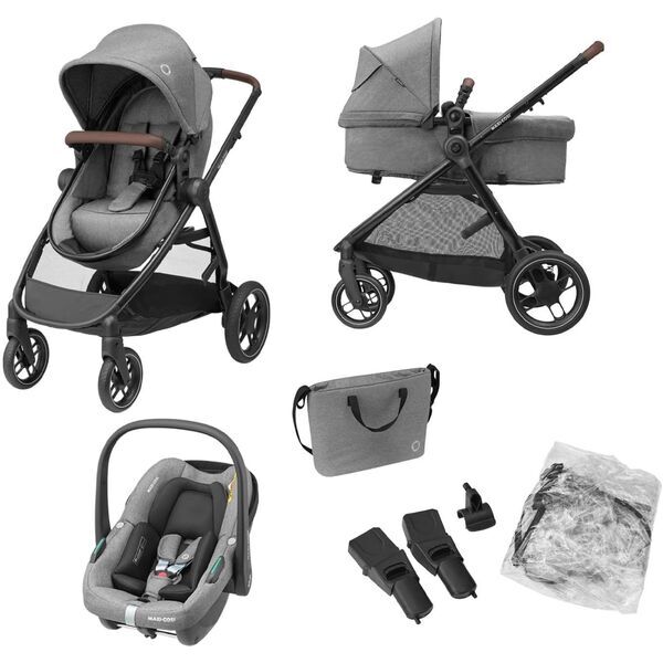 Maxi-Cosi Zelia S Trio Kinderwagen | harmaa 4