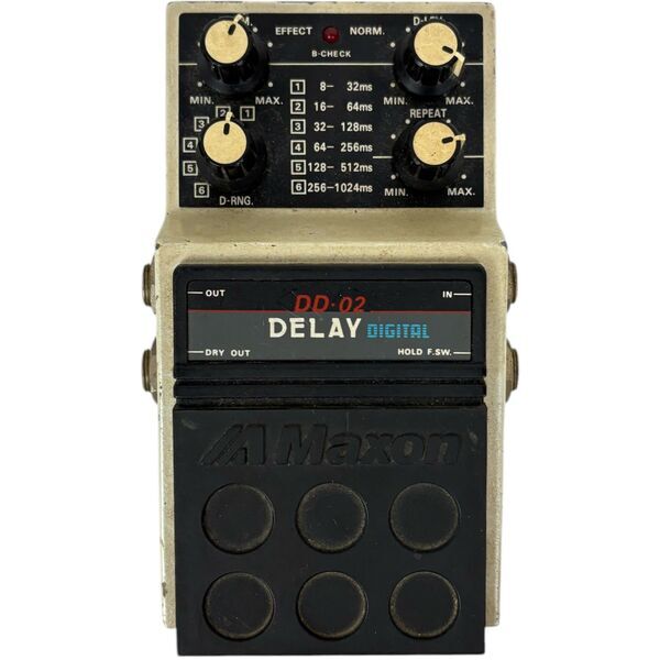 Maxon DD-02 Delay Digital Effektpedal - Japan | original, image 1 of 5