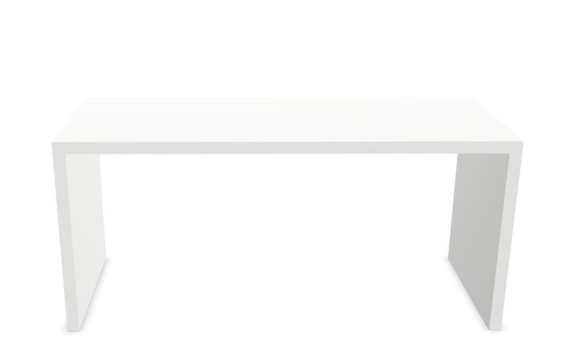 ME07210 Closed Konferenztisch / dining table wood 240 x 90 cm | white, image 1 of 4