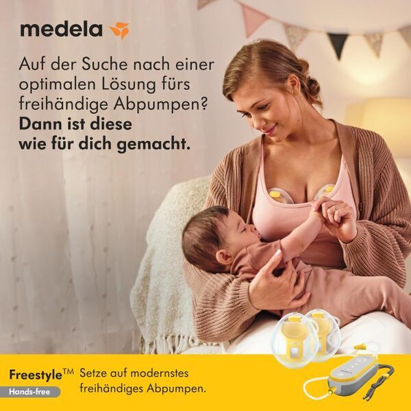 Medela Freestyle™ Hands-Free Elektr. Doppel-Milchpumpe | gray 2