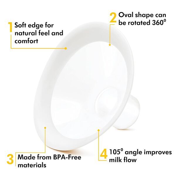 Medela PersonalFit Flex Brusthauben | transparent 3