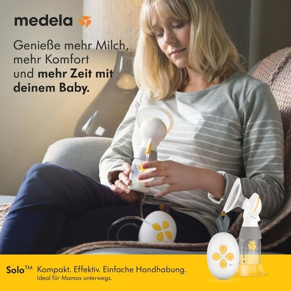 Medela Solo™ elektrische Milchpumpe for einseitiges Abpumpen | white 2