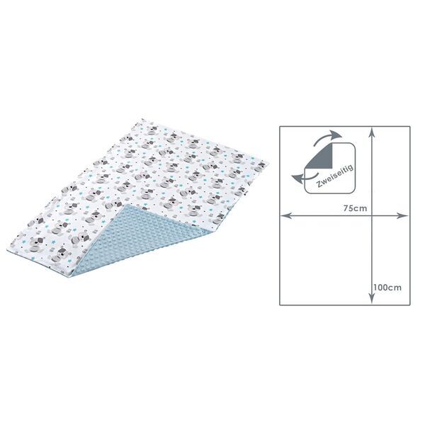 Medi Partners Babydecke | light blue 3