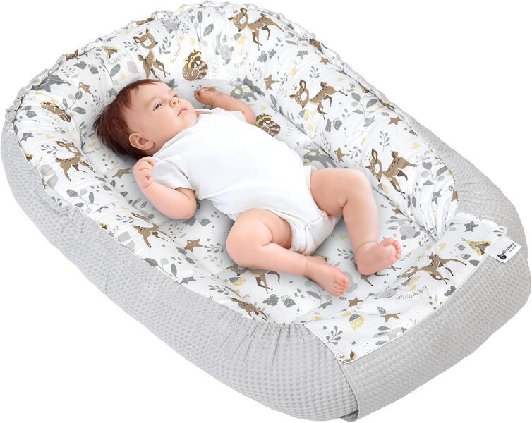 Medi Partners Gnijezdo za bebe | svijetlosiva, image 1 of 3