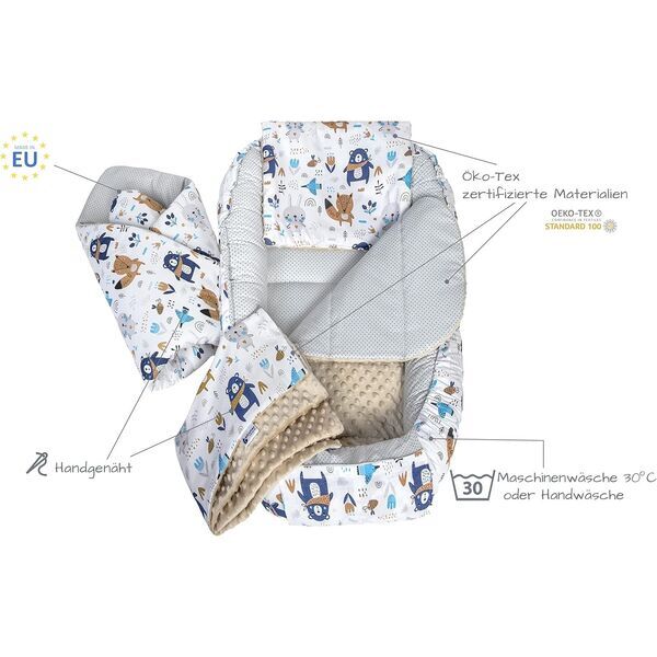 Medi Partners Babynest Set | beige 3