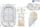 Medi Partners Baby Nest Set Safari | beige, thumbnail 2 of 2
