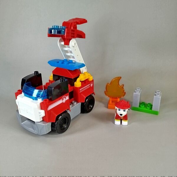Mega Bloks Paw Patrol Bausteinset - Feuerwehr, Bulldozer, Hovercraft | mehrfarbig 2