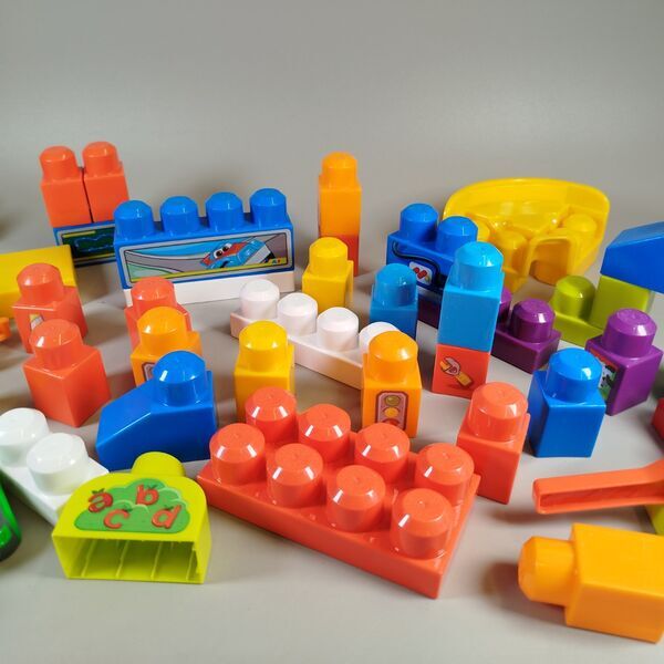 MEGA BLOKS Spieltisch-Set - Blöcke und Zubehör | mehrfarbig 4