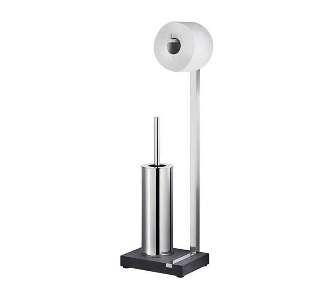 Menoto Toilettenbutler Edelstahl Poliert 68820 | metallic colors, image 2 of 3