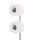 Menoto Toilet Butler Polished Metal 68663 | metallic colours, thumbnail 2 of 3